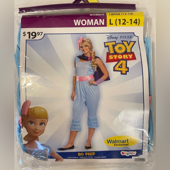 Disguise Other - Disney Toy Story 4 Bo Beep Halloween Costume Women’s Size Large (12-14) NEW